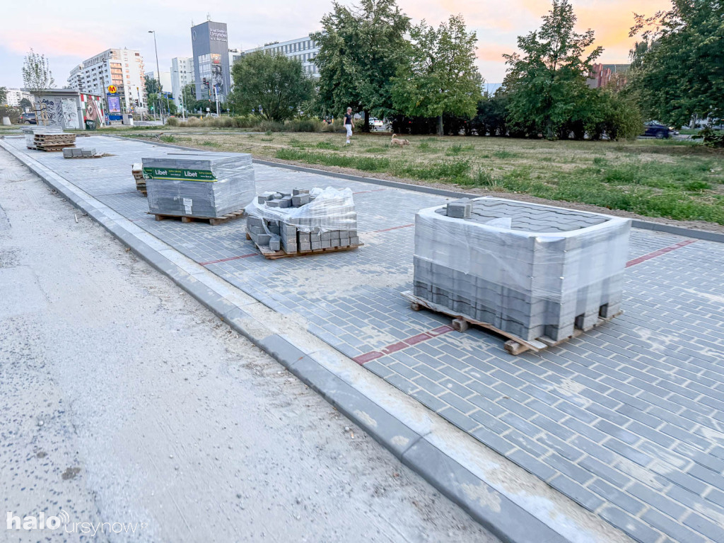 Remont parkingu przy Polinezyjskiej