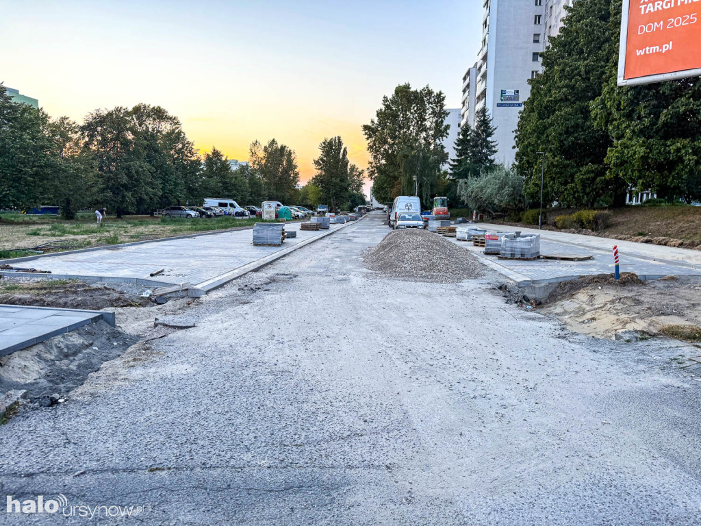 Remont parkingu przy Polinezyjskiej