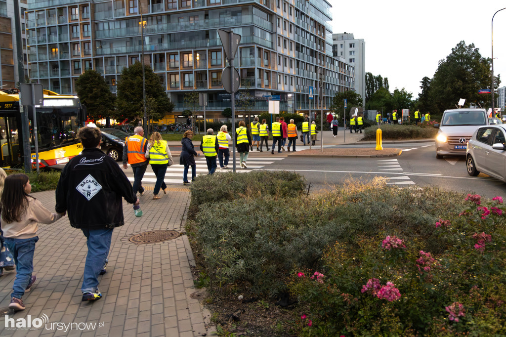 Protest mieszkańców osiedla Kazury