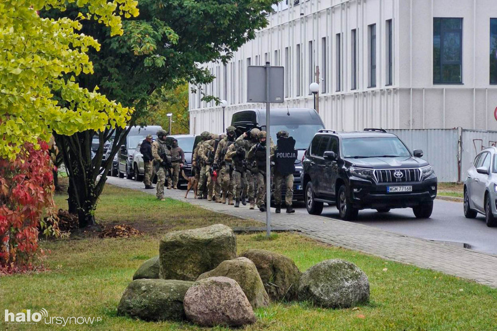 Antyterroryści na SGGW