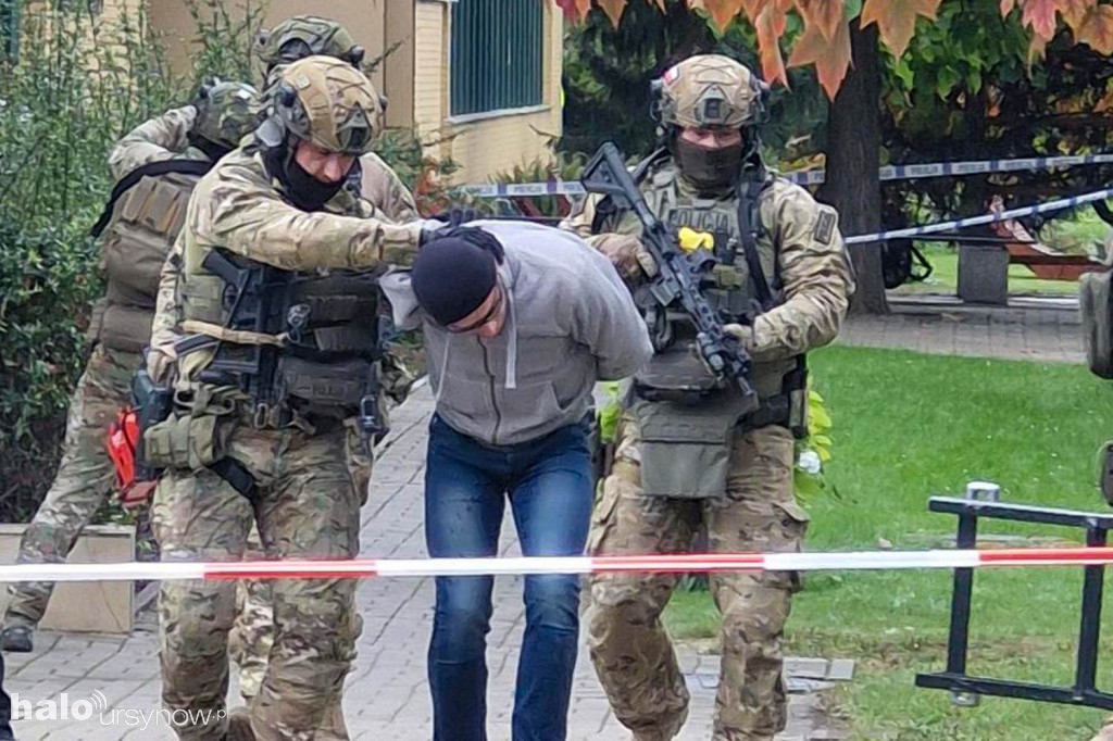 Antyterroryści na SGGW