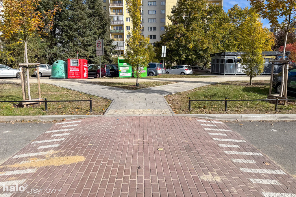 Remont chodnika przy Stryjeńskich