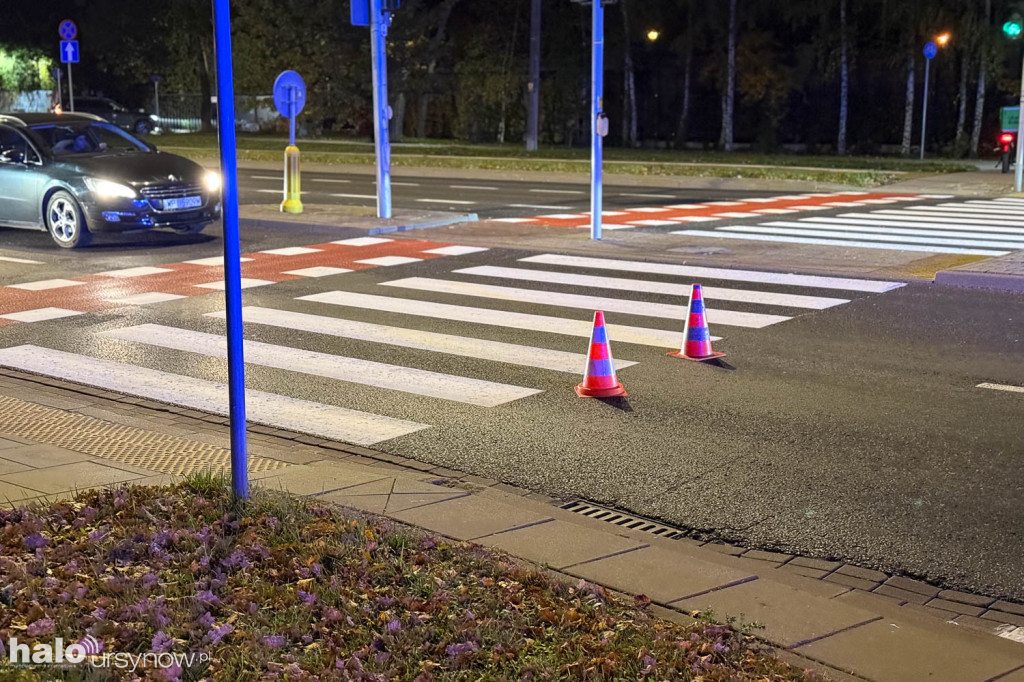 Wypadek na Rosoła na Ursynowie