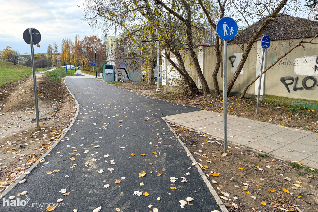 Nowa ścieżka rowerowa przy pumptracku
