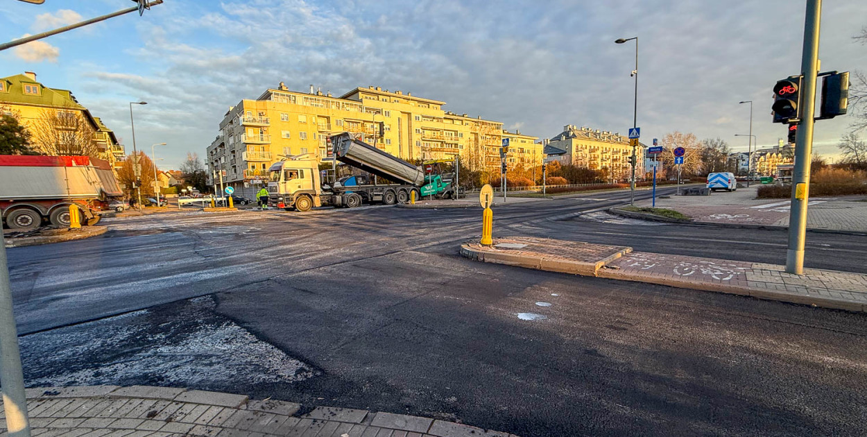 Remont na ulicy Rosoła