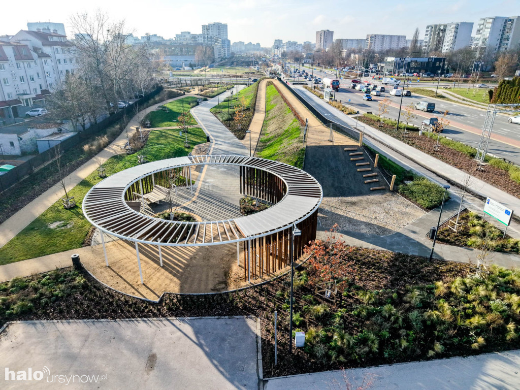 Zobaczcie z góry! Nowy odcinek parku linearnego gotowy