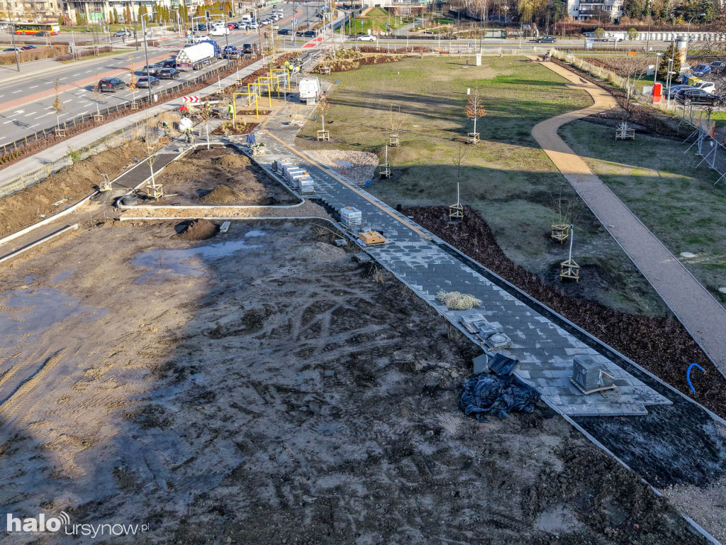 Zobaczcie z góry! Nowy odcinek parku linearnego gotowy