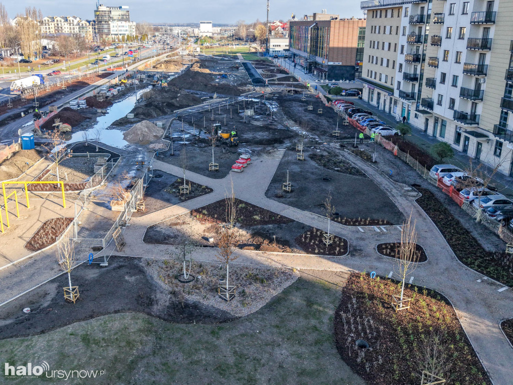 Zobaczcie z góry! Nowy odcinek parku linearnego gotowy