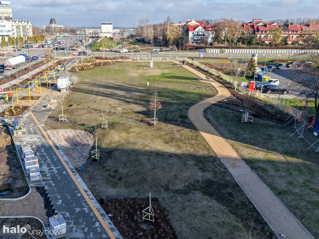 Zobaczcie z góry! Nowy odcinek parku linearnego gotowy