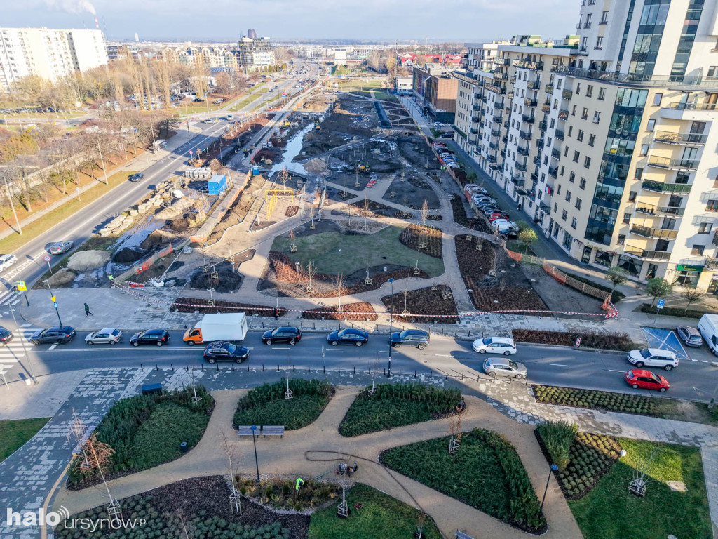 Zobaczcie z góry! Nowy odcinek parku linearnego gotowy