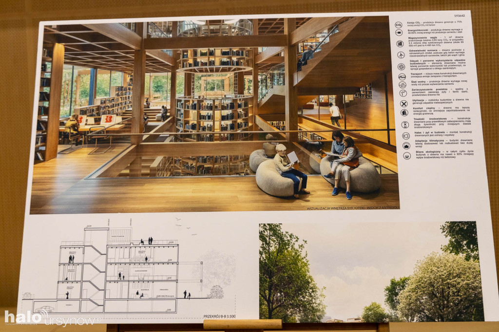 Tak będzie wyglądać nowa Ursynoteka