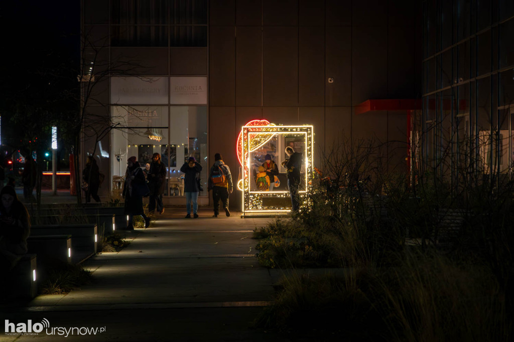 Ursynowski ratusz w świątecznej odsłonie