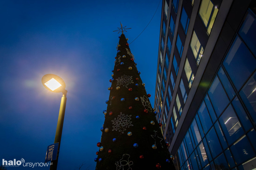 Ursynowski ratusz w świątecznej odsłonie