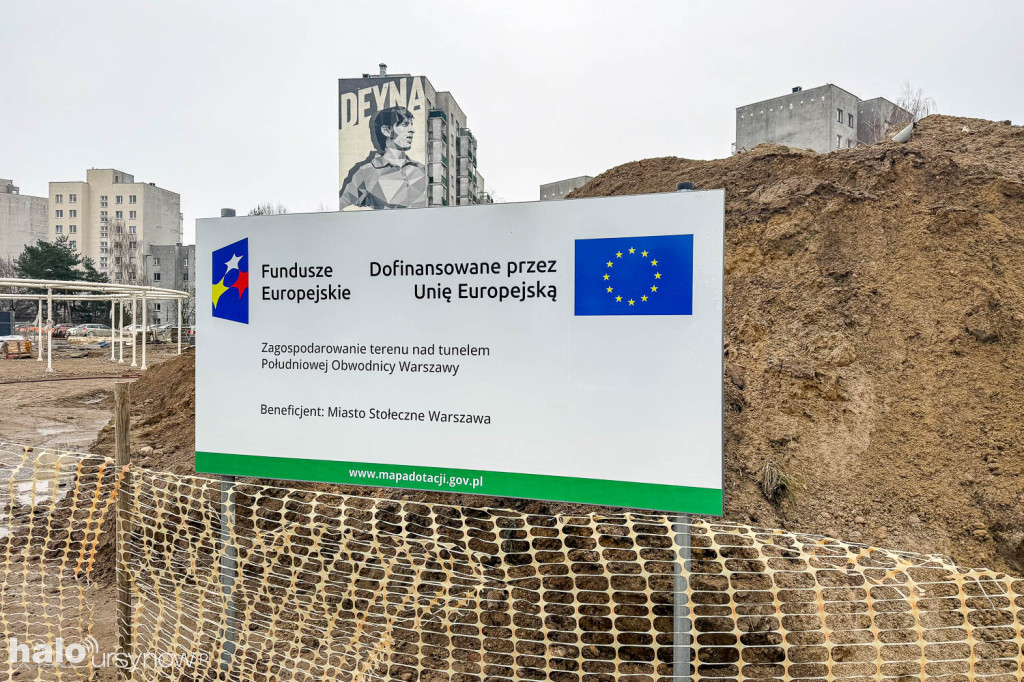 Tak powstaje Park nad POW przy osiedlu Kazury