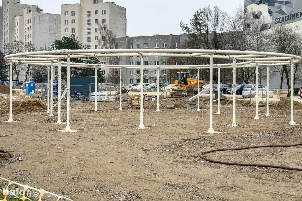 Tak powstaje Park nad POW przy osiedlu Kazury