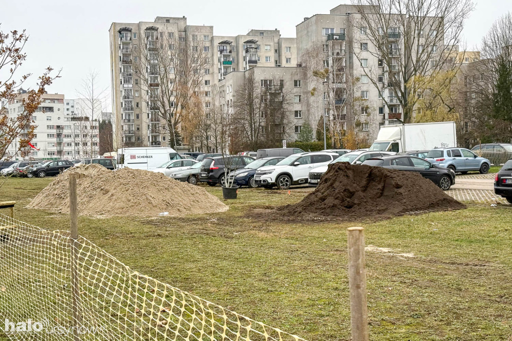 Tak powstaje Park nad POW przy osiedlu Kazury