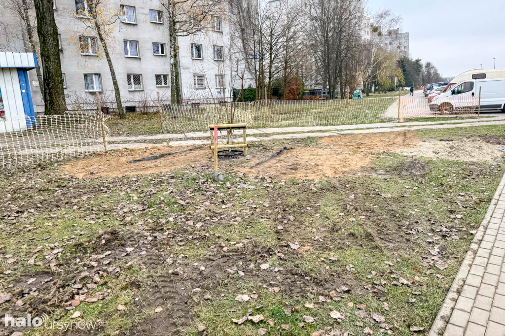 Tak powstaje Park nad POW przy osiedlu Kazury