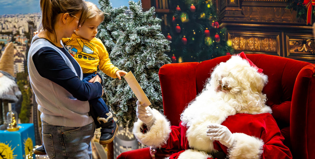 Wioska świętego Mikołaja na Ursynowie