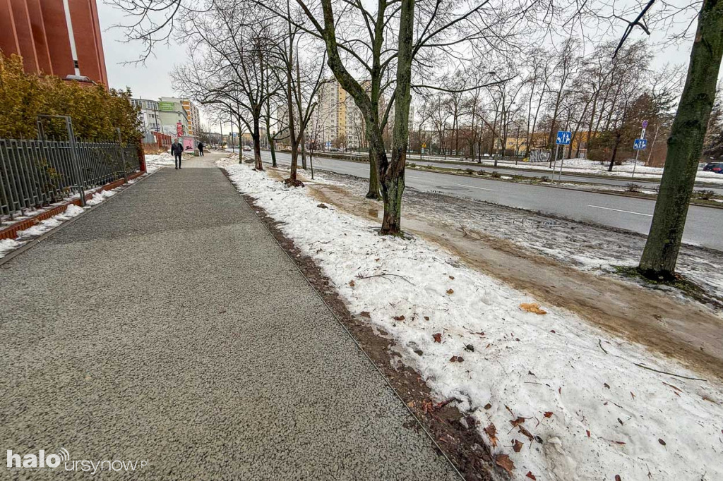 Wyremontowany chodnik przy Gandhi