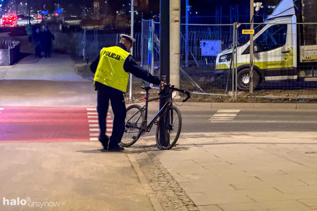 Wypadek na Płaskowickiej na Ursynowie