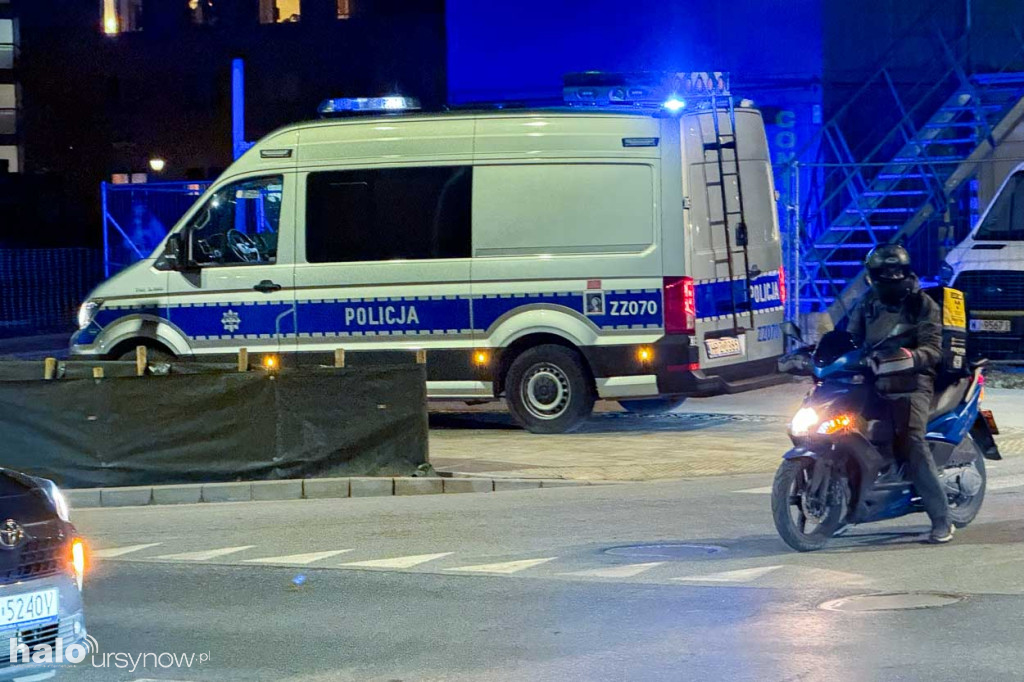 Wypadek na Płaskowickiej na Ursynowie