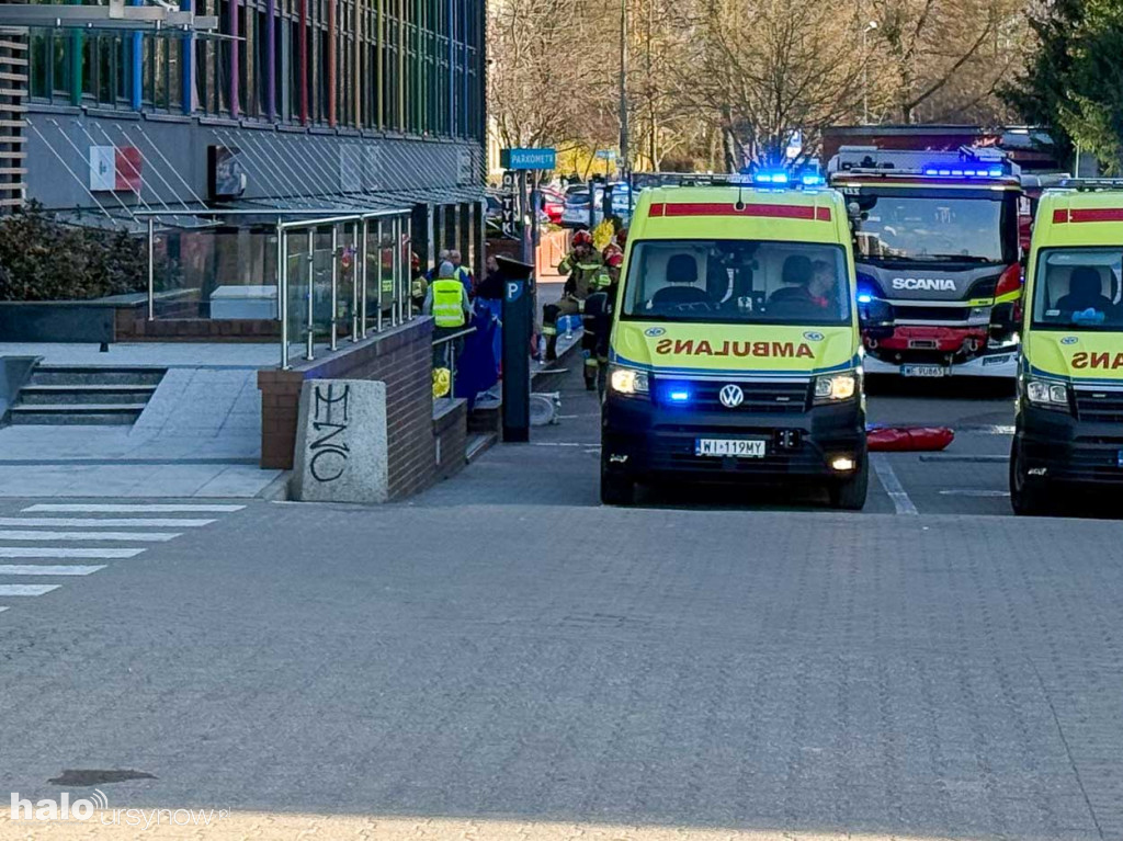 Pożar na Migdałowej na Ursynowie