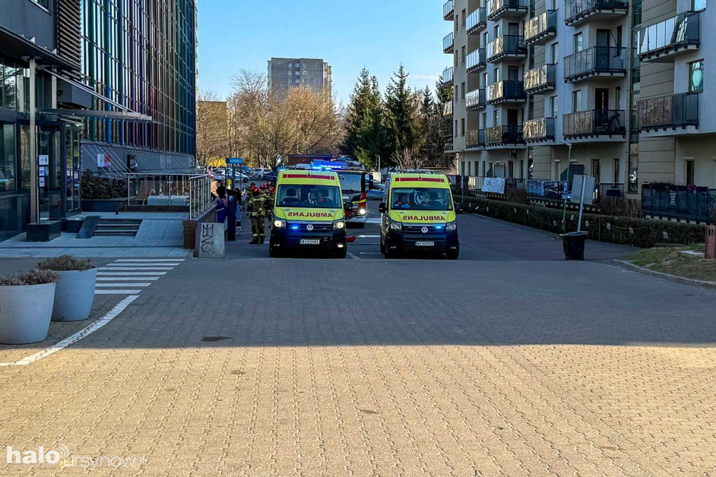 Pożar na Migdałowej na Ursynowie