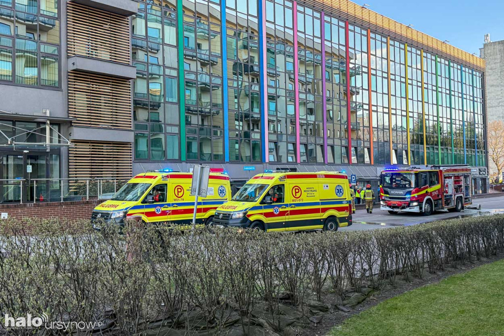 Pożar na Migdałowej na Ursynowie