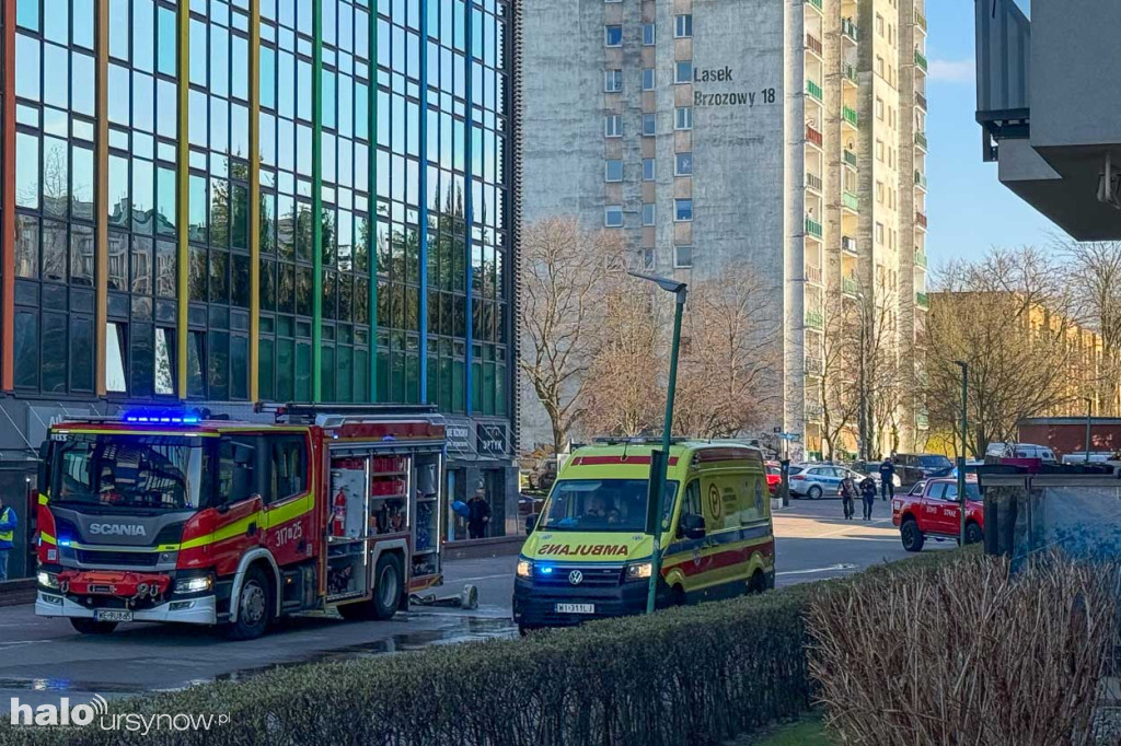 Pożar na Migdałowej na Ursynowie