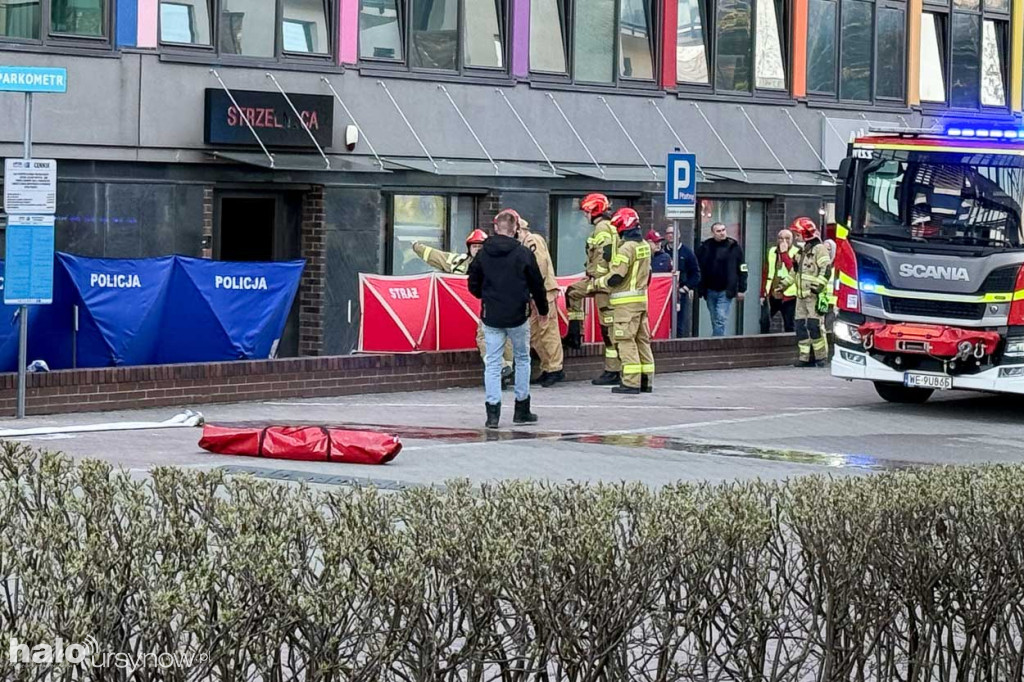Pożar na Migdałowej na Ursynowie