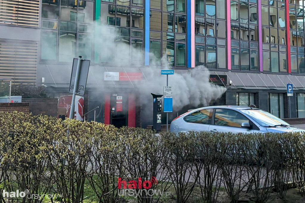 Pożar na Migdałowej na Ursynowie