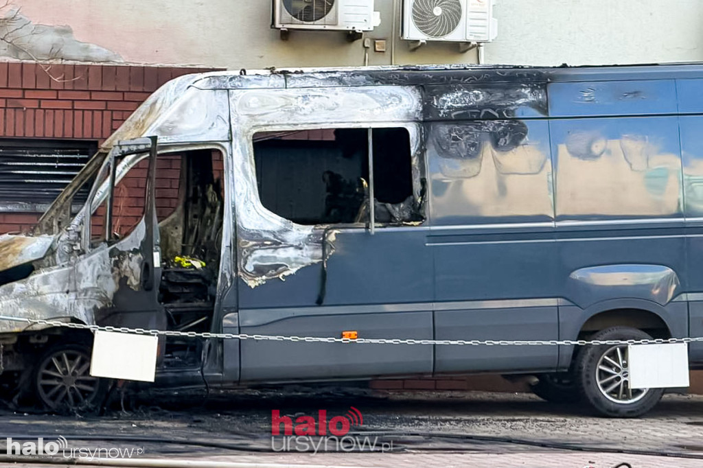 Pożar na Migdałowej na Ursynowie