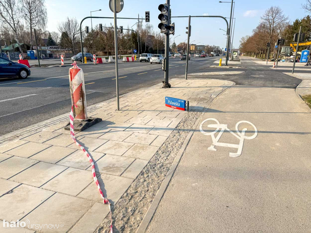 Kończy się budowa skrzyżowania przy Puławskiej