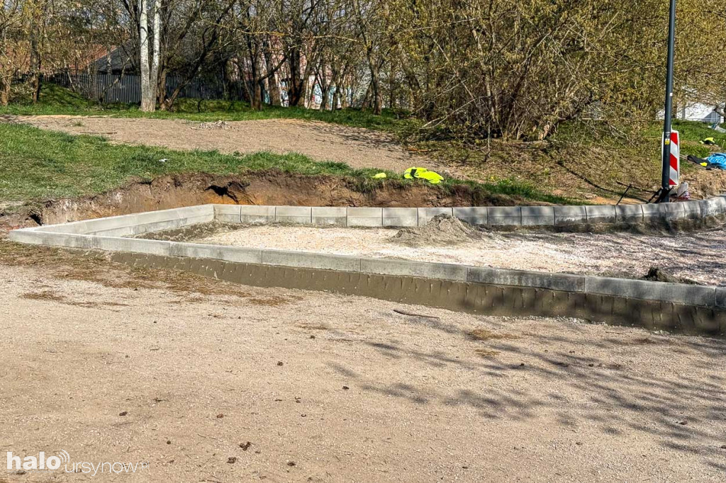 Remont na ul. Gminnej na Ursynowie