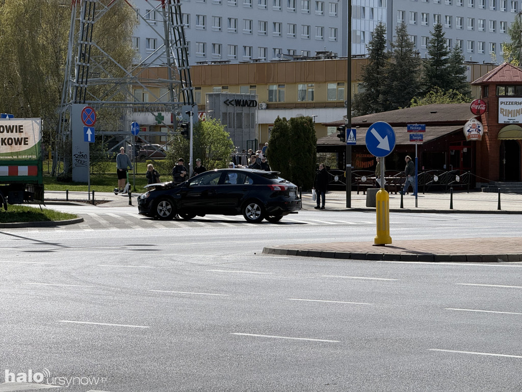 Wypadek na Pileckiego na Ursynowie