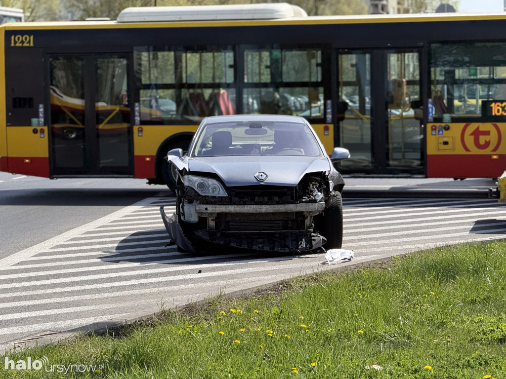 Wypadek na Pileckiego na Ursynowie