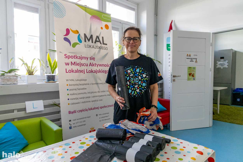 Akcja Czysta Rzeka na Ursynowie