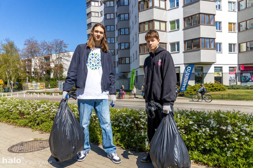 Akcja Czysta Rzeka na Ursynowie