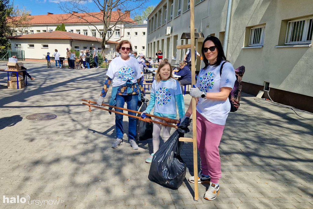 Akcja Czysta Rzeka na Ursynowie