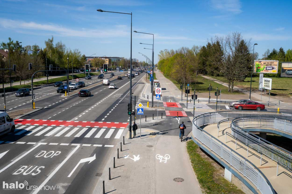 Nowe skrzyżowanie na Puławskiej otwarte