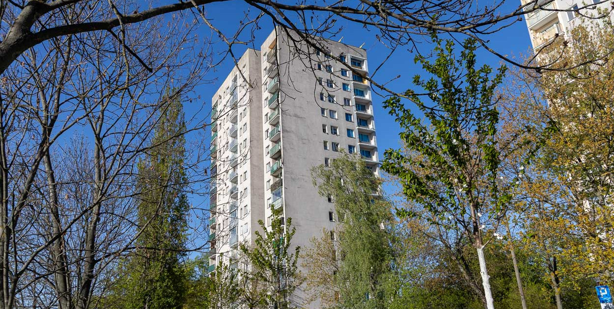 Pożar w wieżowcu na Ursynowie