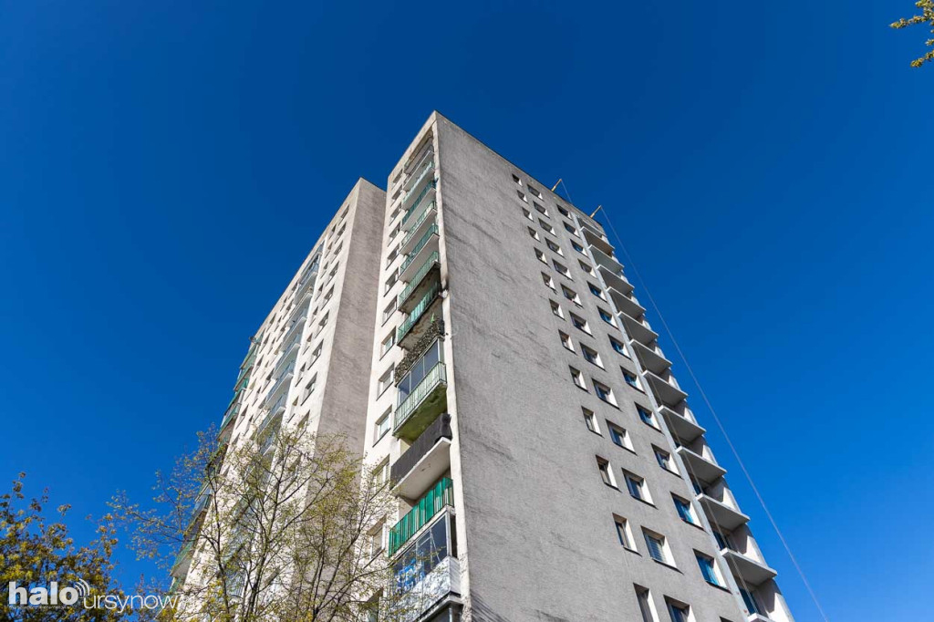 Pożar w wieżowcu na Ursynowie