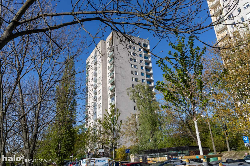 Pożar w wieżowcu na Ursynowie