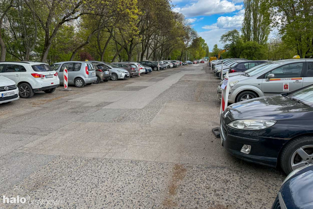 Parking przy Polinezyjskiej do remontu!