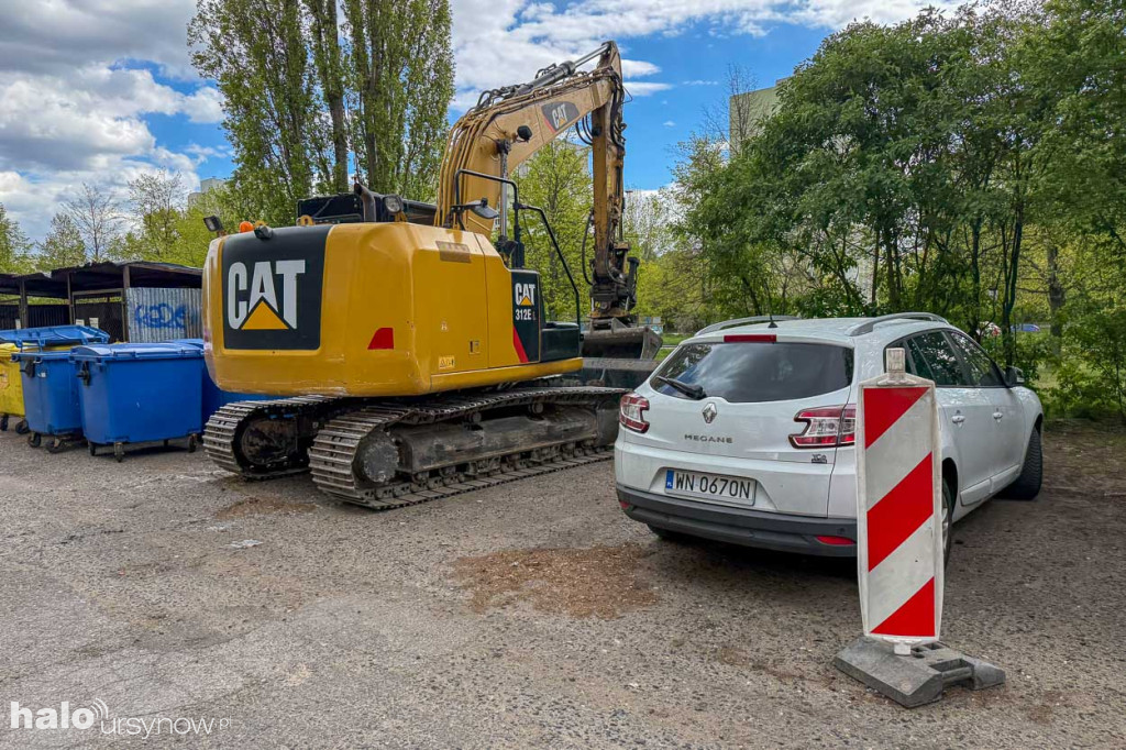 Parking przy Polinezyjskiej do remontu!