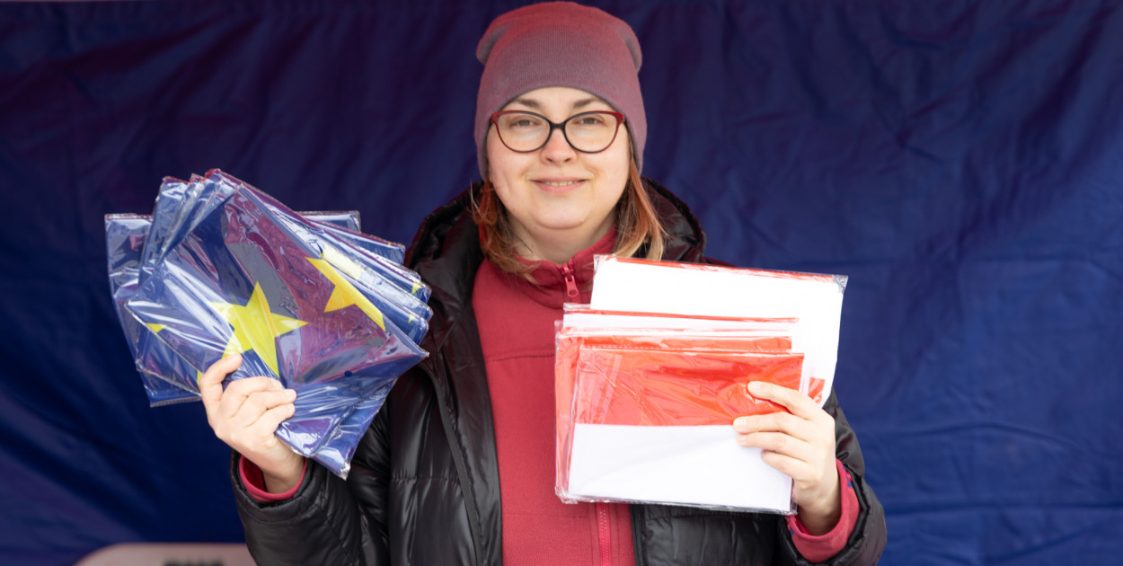 3000 flag dla mieszkańców Ursynowa