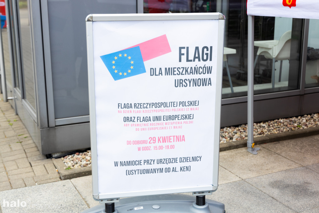 3000 flag dla mieszkańców Ursynowa