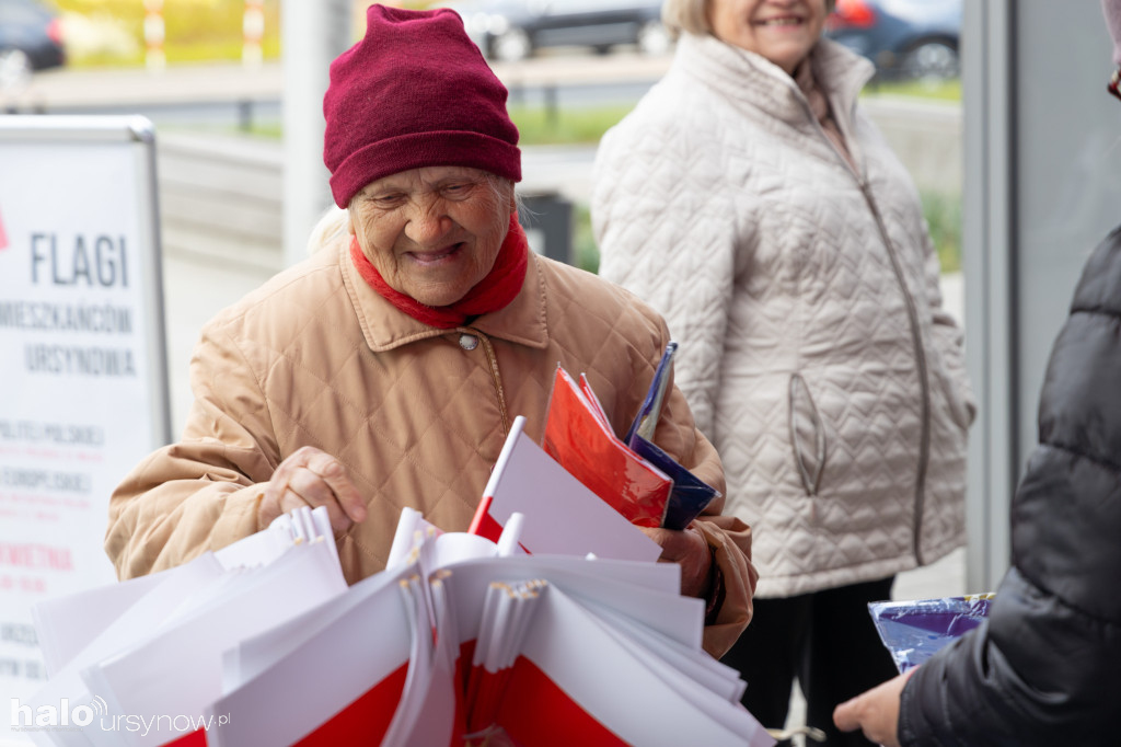 3000 flag dla mieszkańców Ursynowa