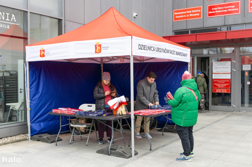 3000 flag dla mieszkańców Ursynowa