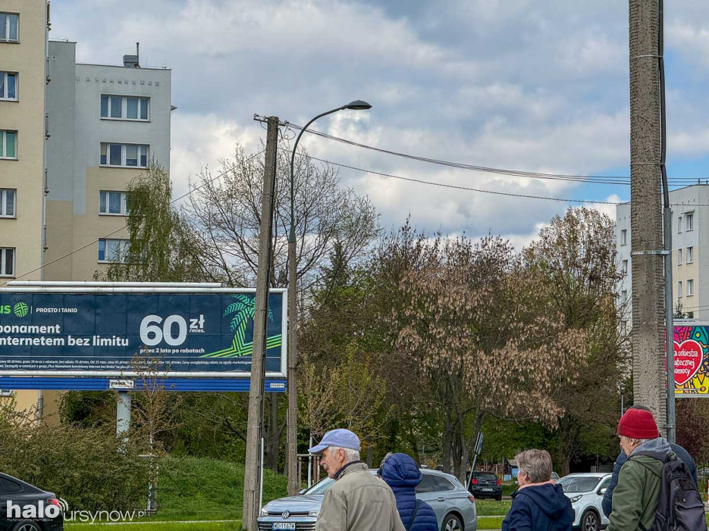 Nowe latarnie na Ciszewskiego i... niczyje relikty